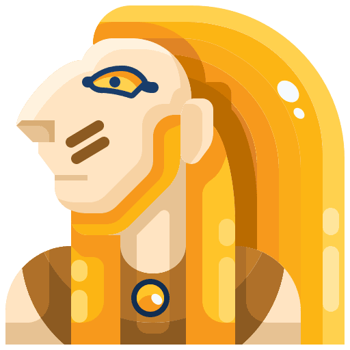 Pharaoh egypt man pharaoh icon