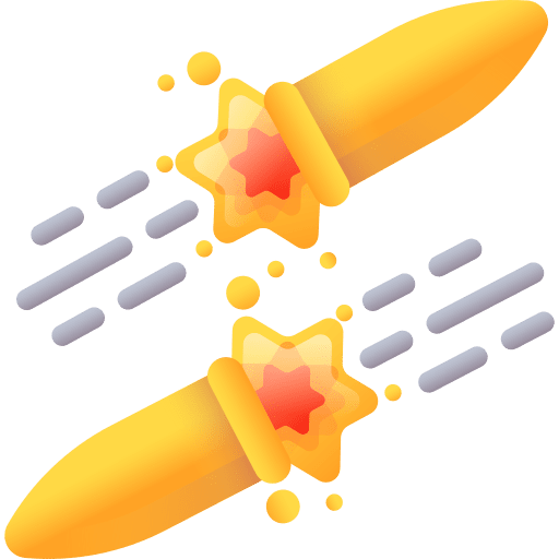 Bullets shoot ammunition weapon icon