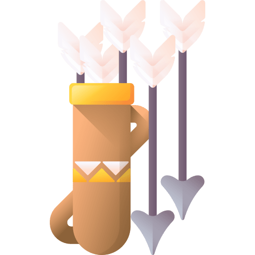 Arrows weapon indian traditional icon