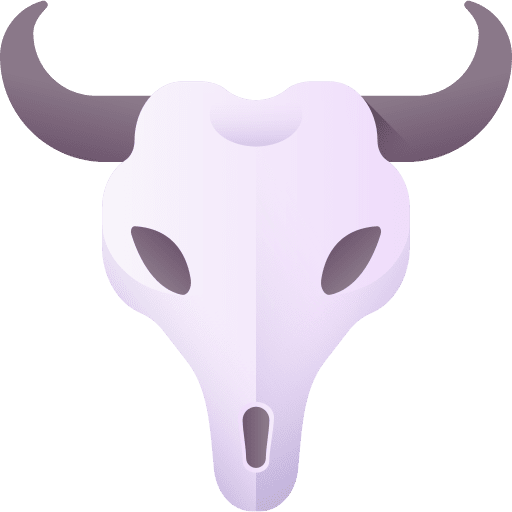 Skull animals skull nature icon