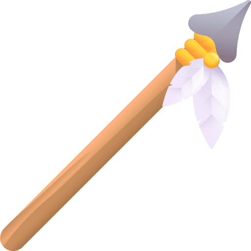 Spear spear native american indigenous icon