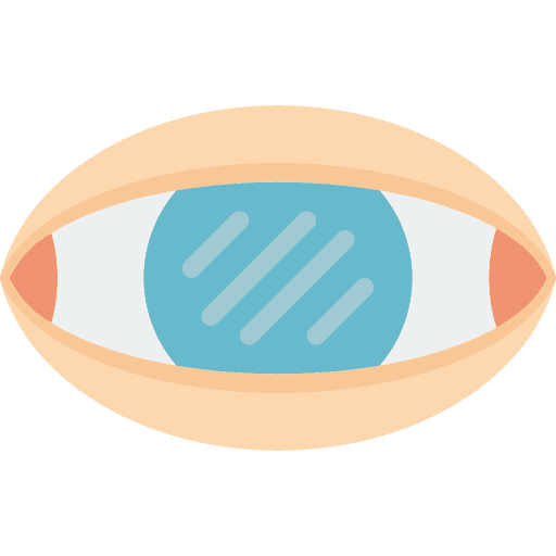 Cataract vision ophthalmology eye icon