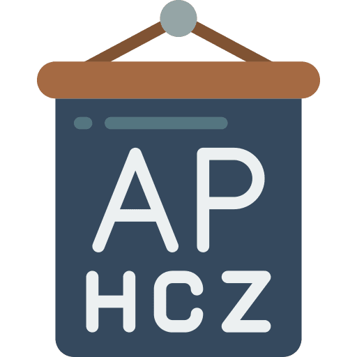 Eye test test healthcare and medical ophtalmologist icon