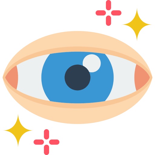 Vision medical health optical icon