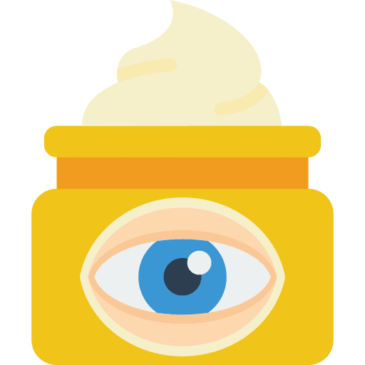 Cream vision cream medicine icon