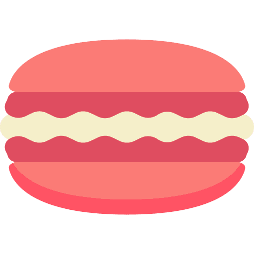 Macaroon bakery food macaroon icon