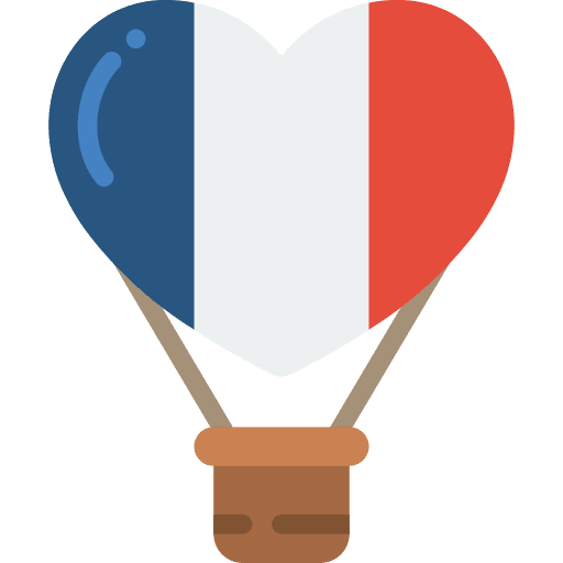 Hot air balloon travel transportation air balloon icon