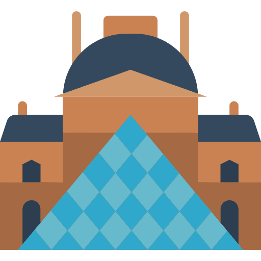 Louvre europe france landmark icon