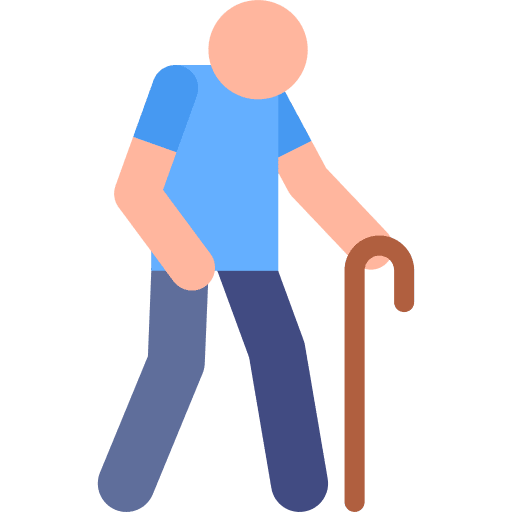 Old person people man icon