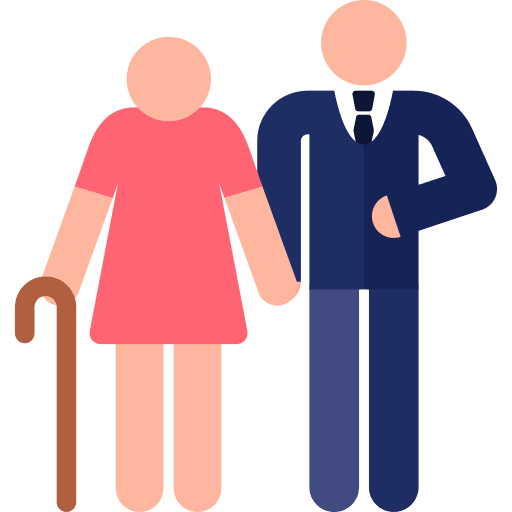 Couple couple gay accompany icon