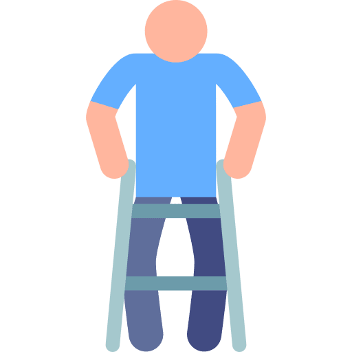 Old beard man mustache icon