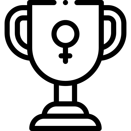 Win trophy win shapes and symbols icon