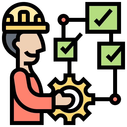 Production supply production manufacture icon