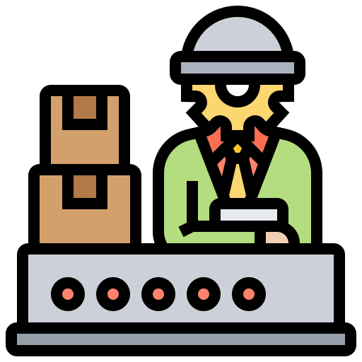 Supervisor manager business and finance professions and jobs icon