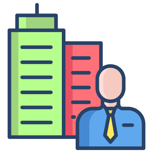 Boss headquarter teamwork team icon