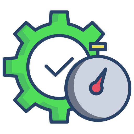 Time seo and web time and date settings icon