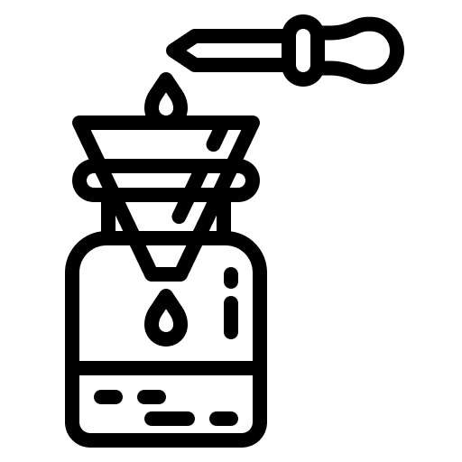 Cannabis oil cannabis oil extraction healthcare and medical icon