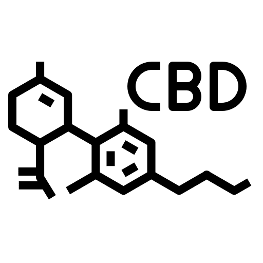 Molecule biology molecular cbd icon