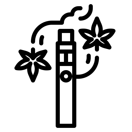 Vape healthcare and medical vape liquid cannabis icon