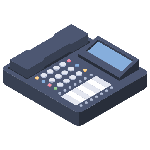 Fax fax business and finance office material icon