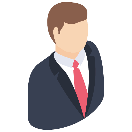Manager sales person people person icon