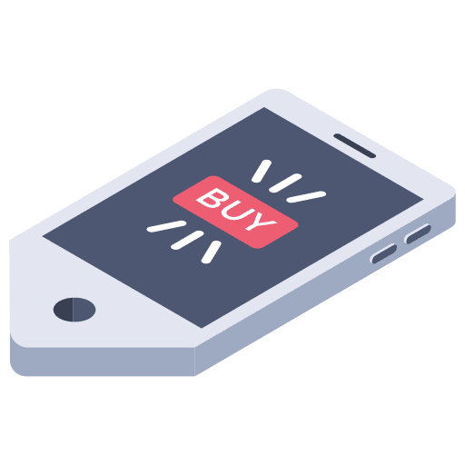 Online shopping smartphone online shopping online shop icon