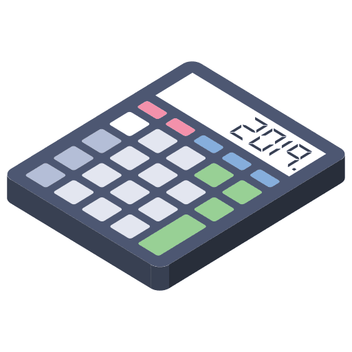Calculator calculator maths business and finance icon