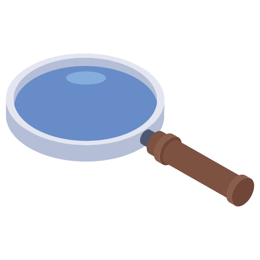 Search loupe tools and utensils search icon
