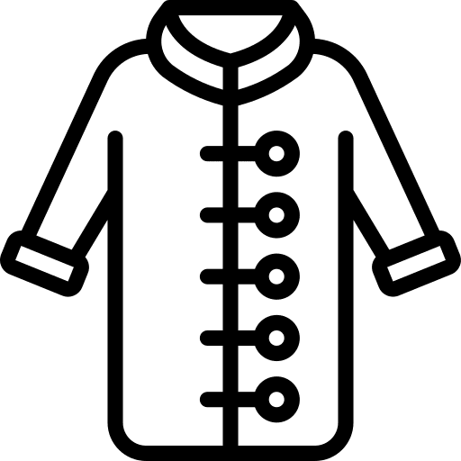 Jacket warm fashion clothing icon