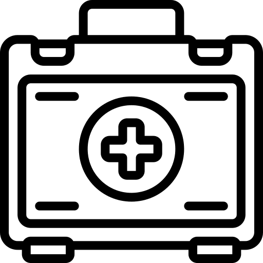 First aid kit first aid kit hobbies and free time aid icon