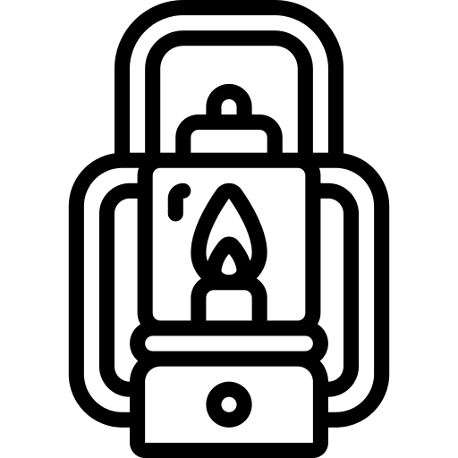 Lamp lamp hobbies and free time burn icon