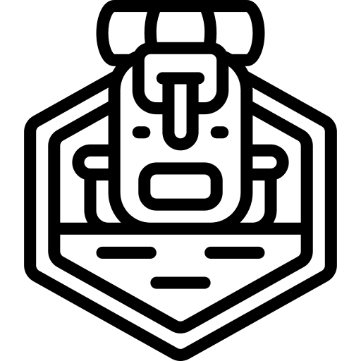 Badge hiker award badge icon