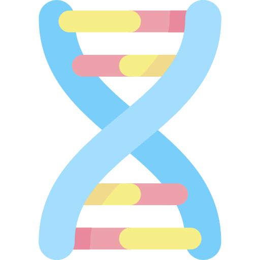 Dna biology education dna structure icon
