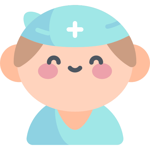 Nurse man people medical assistance icon