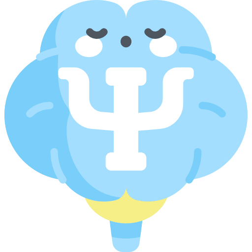 Psychology brain motivation symbol icon