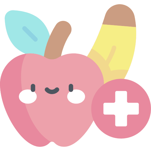 Healthy food food and restaurant fresh apple icon