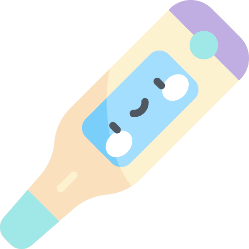 Thermometer healthcare health temperature icon