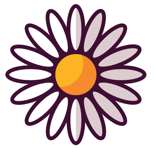 Daisies daisies farming and gardening nature icon