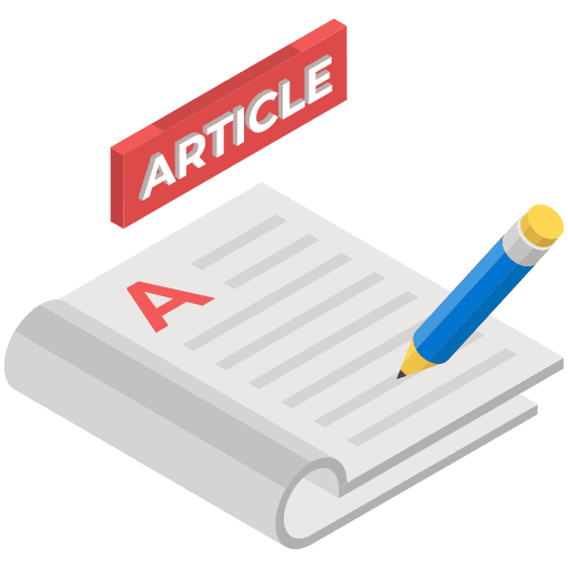 Article write content education icon