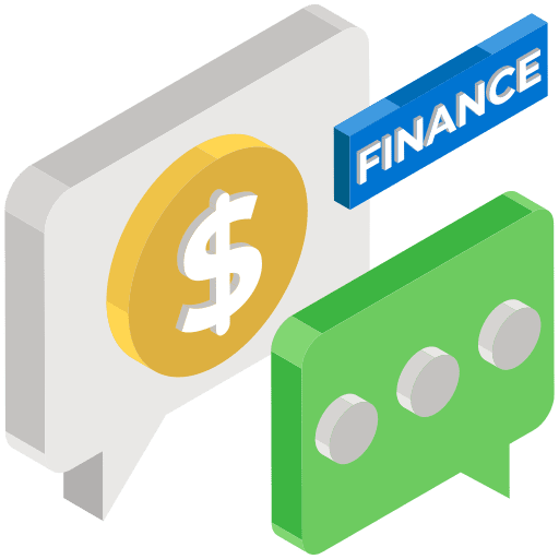 Money talk chat money talk conversation icon