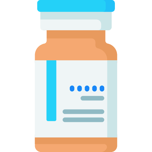 Medicine virus hospital bottle icon