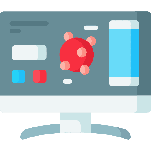 Research education research computer icon