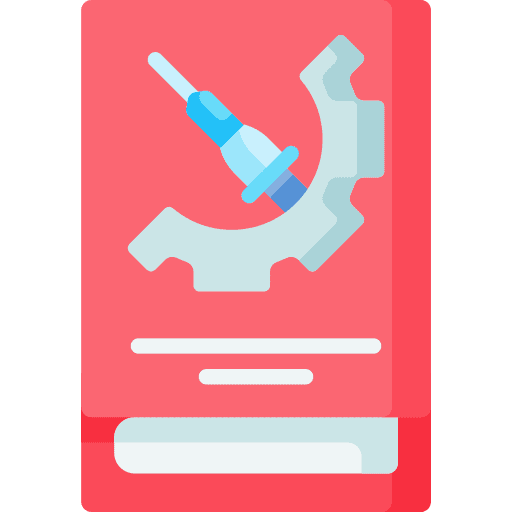 Book education research vaccine icon