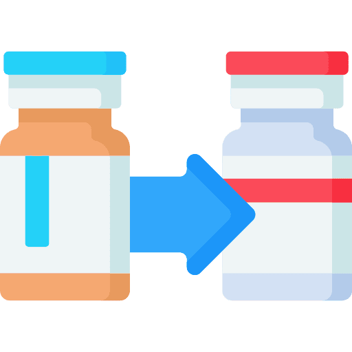 Medicine drug pharmacy tools and utensils icon