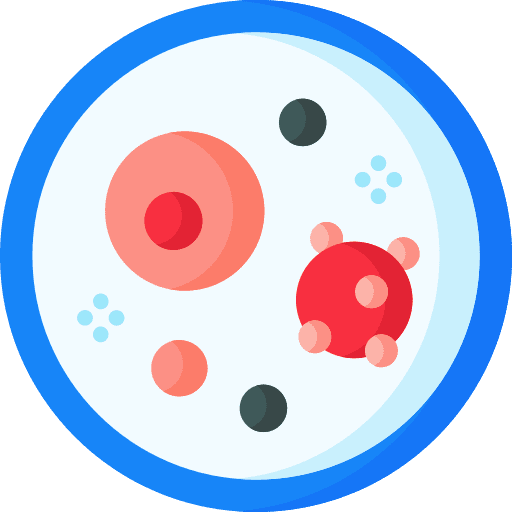 Petri dish coronavirus covid 19 research icon