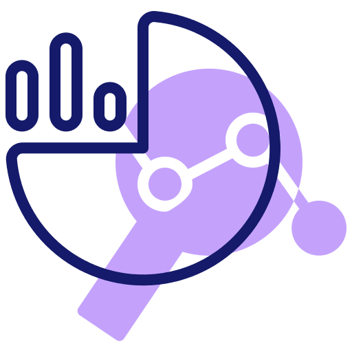 Data analytics seo analysis business and finance icon