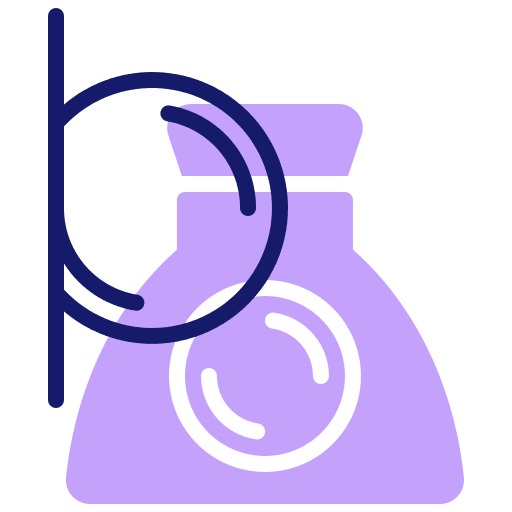 Savings bank business currency icon