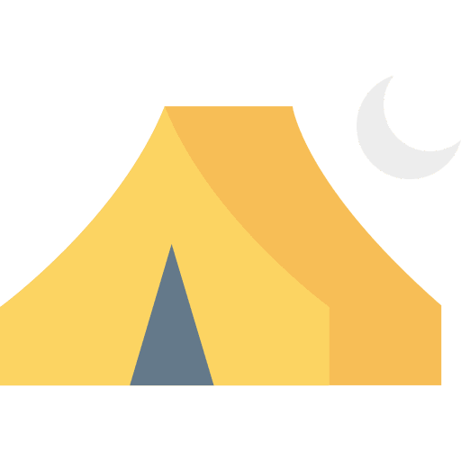 Tent tent forest ecology and environment icon