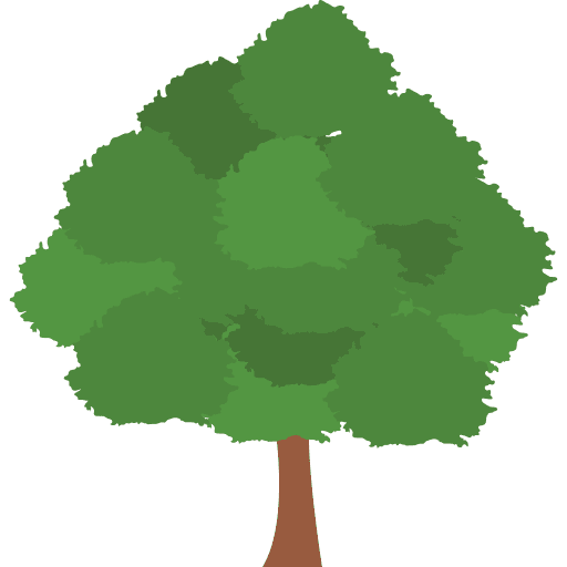 Tree ecology gardening ecology and environment icon