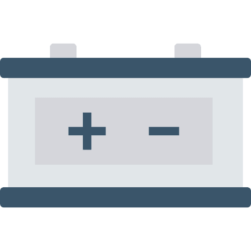 Battery transportation electronics ecology and environment icon